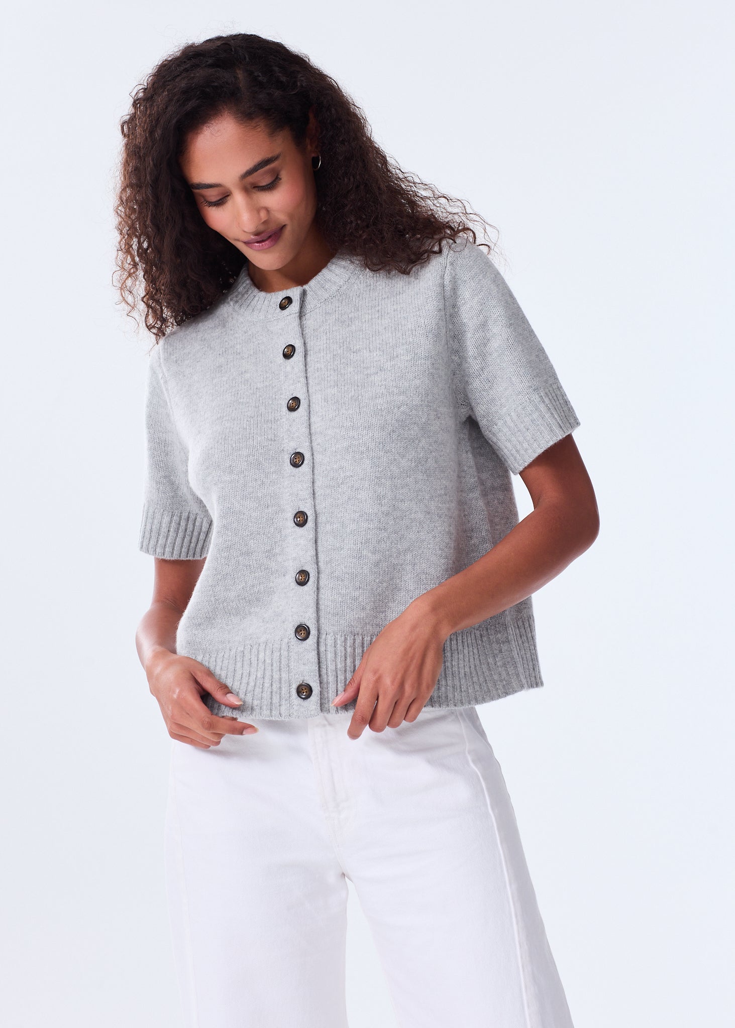 The Short Sleeve Cardigan – Alice Walk