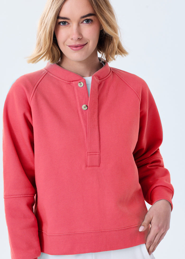 The Henley Sweatshirt
