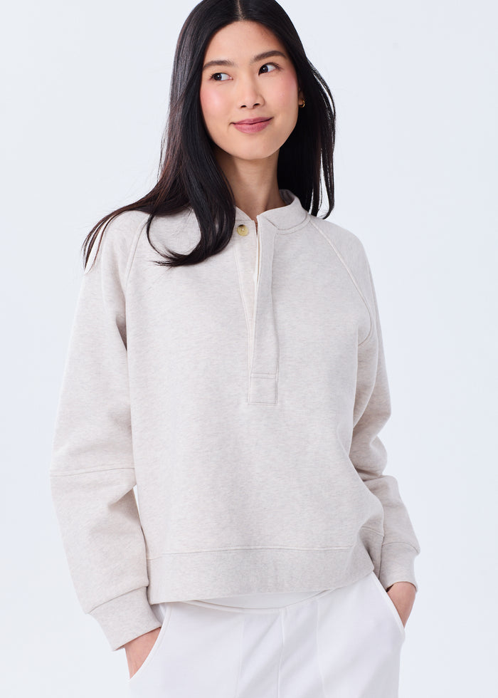 The Henley Sweatshirt