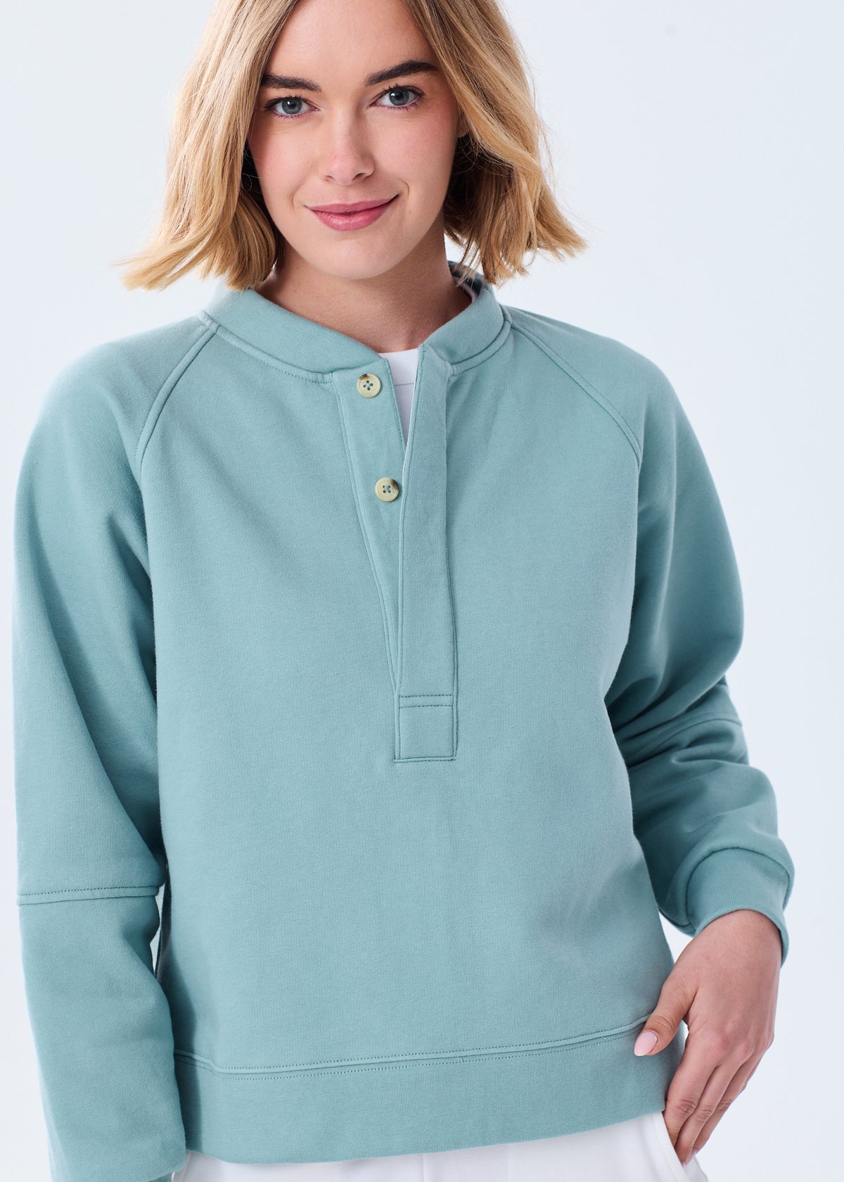The Henley Sweatshirt