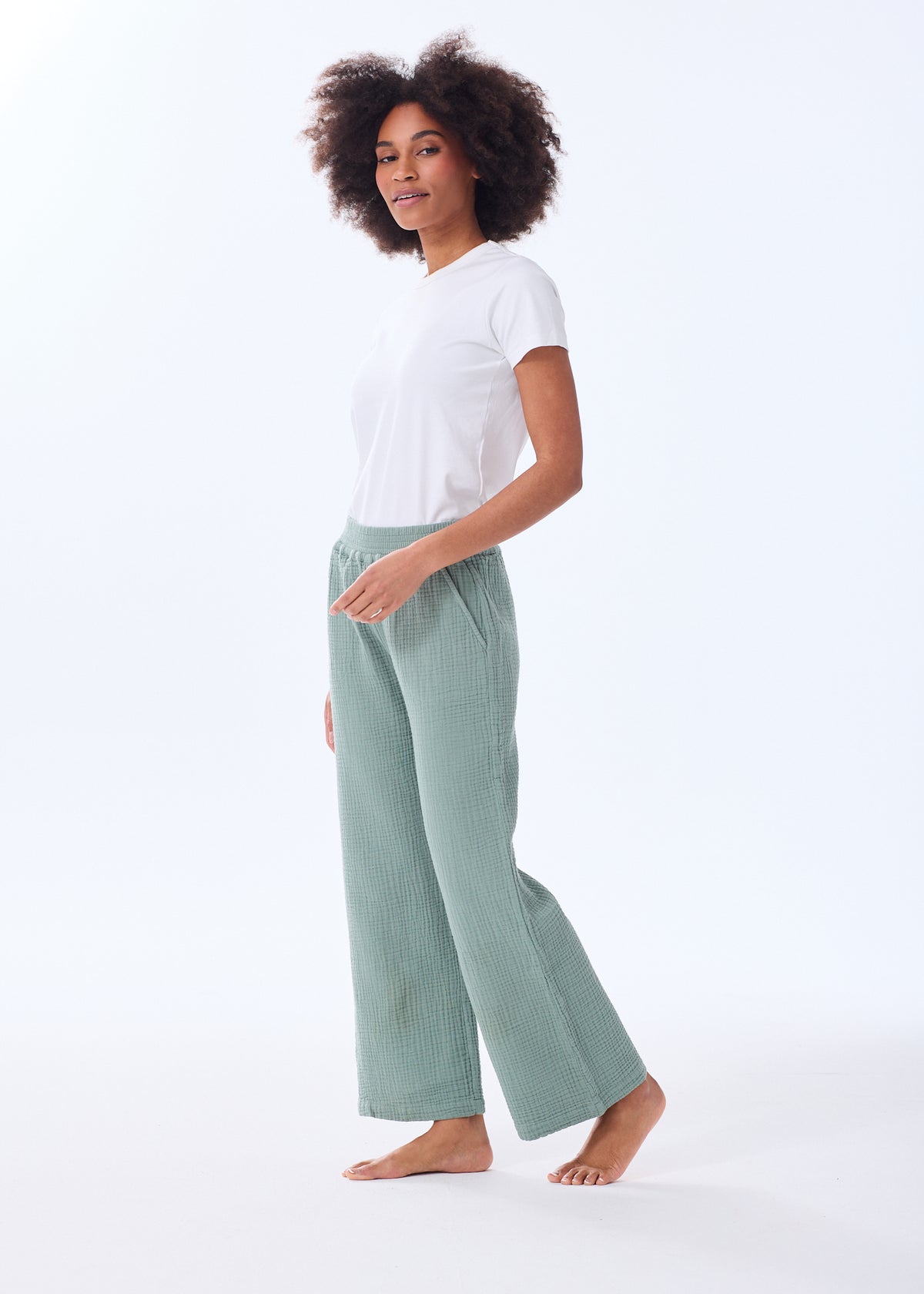 The Organic Cotton Cloud Pant - Triple Gauze