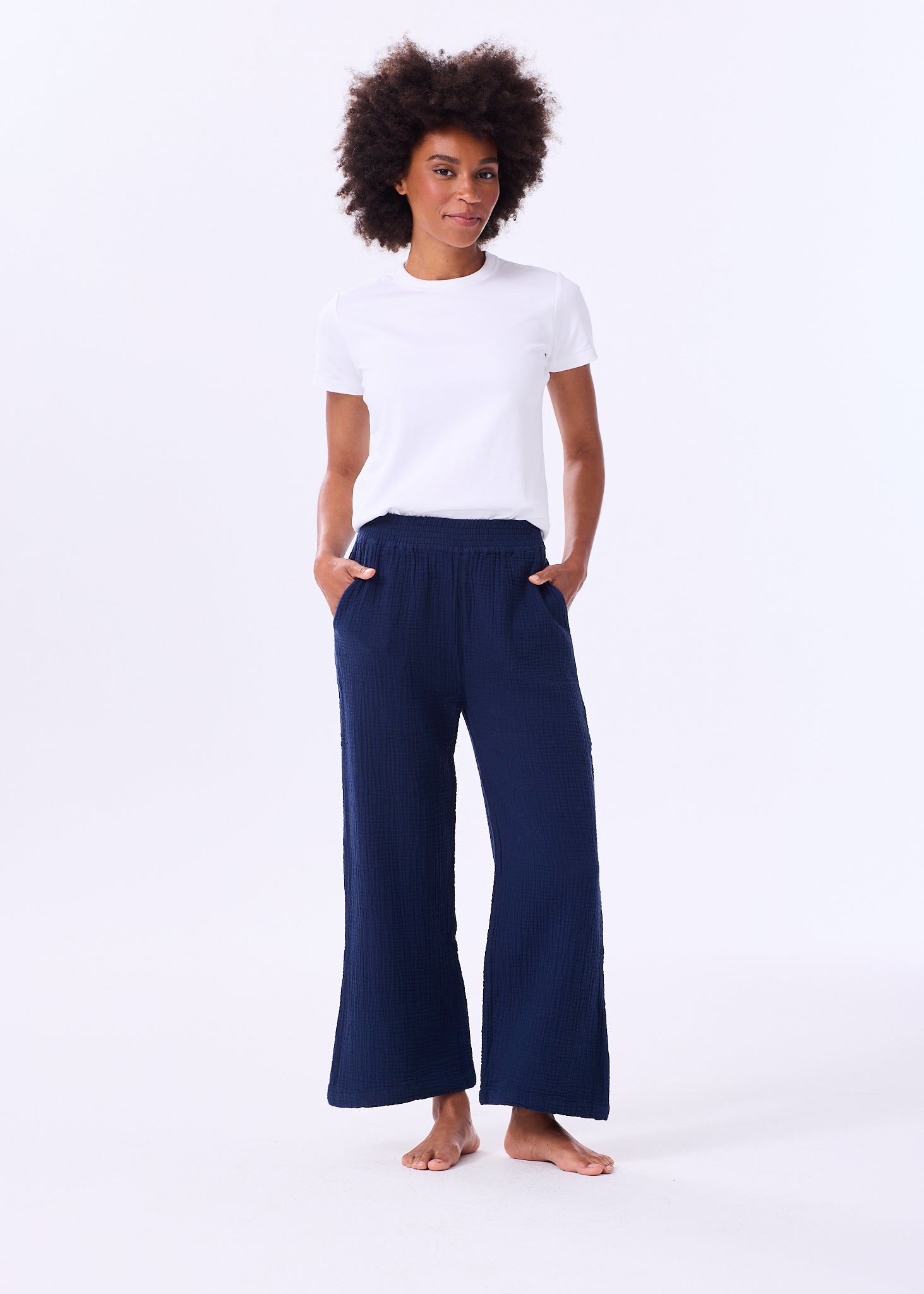 【BAON】[unisex] Garmat Cotton Wide Pants 20240620_LaCaillePart2-