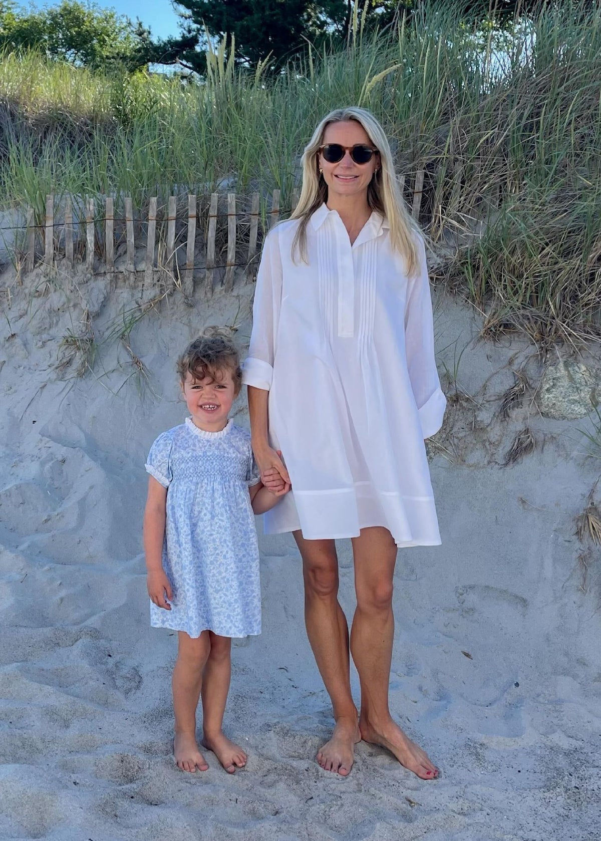The Pintuck Shirt Dress - Discontinued Style