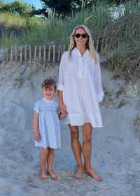 The Pintuck Shirt Dress - Discontinued Style