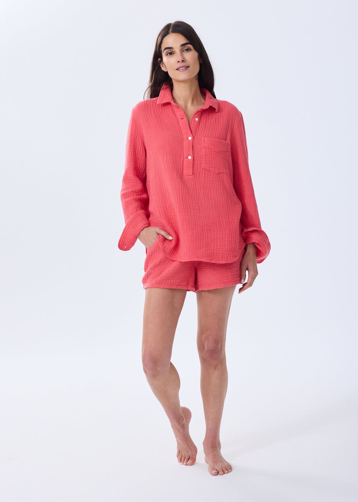The Organic Cotton Cloud Top - Triple Gauze