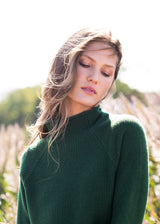The Cashmere Mock Neck