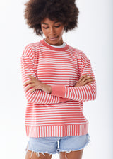 The Crewneck Sweatshirt - Striped
