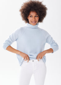 The Cashmere Mock Neck